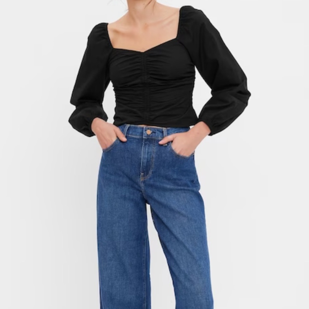 GAP smocked shirt